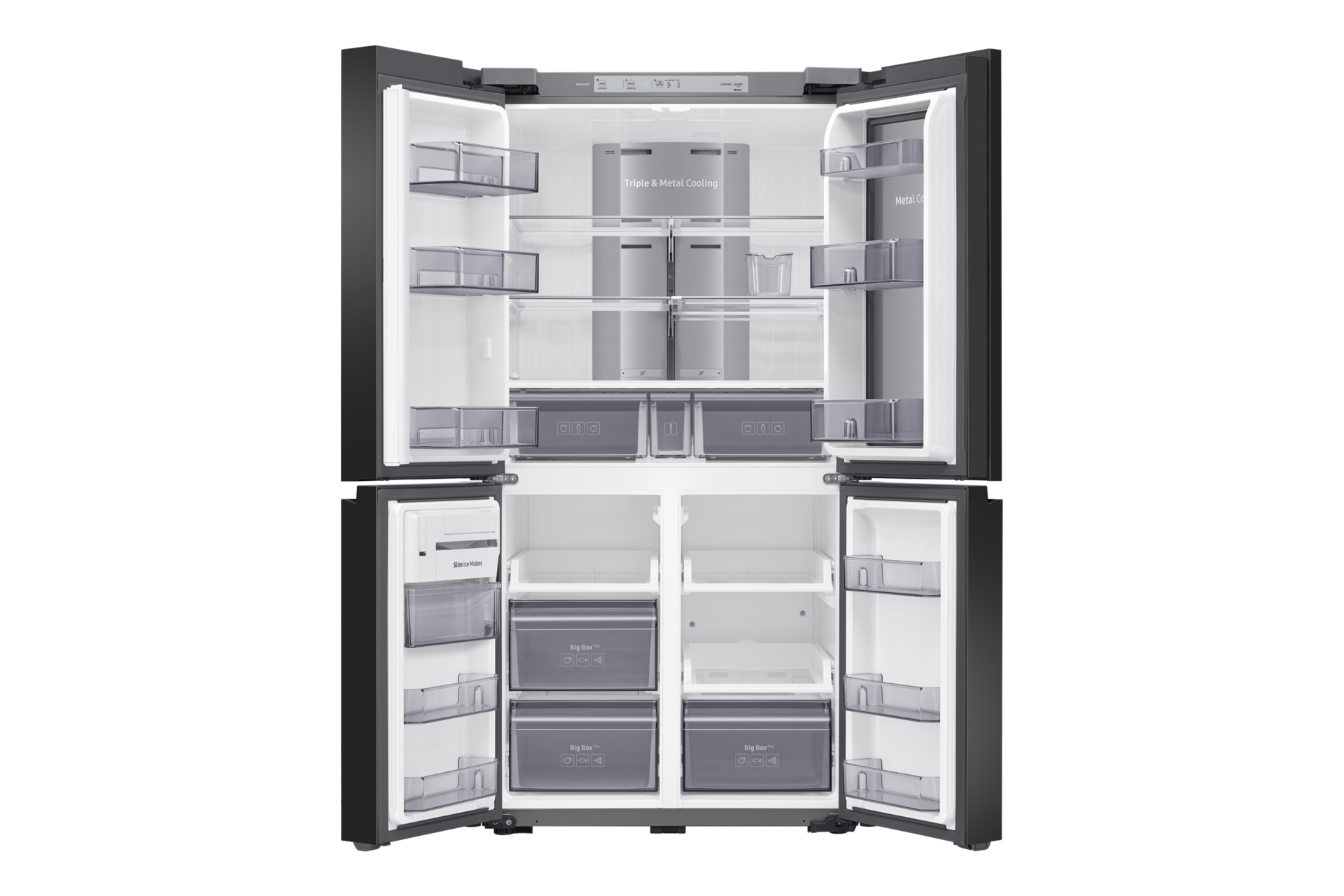 제품 상, 하칸 전부 열림 내용물 없음