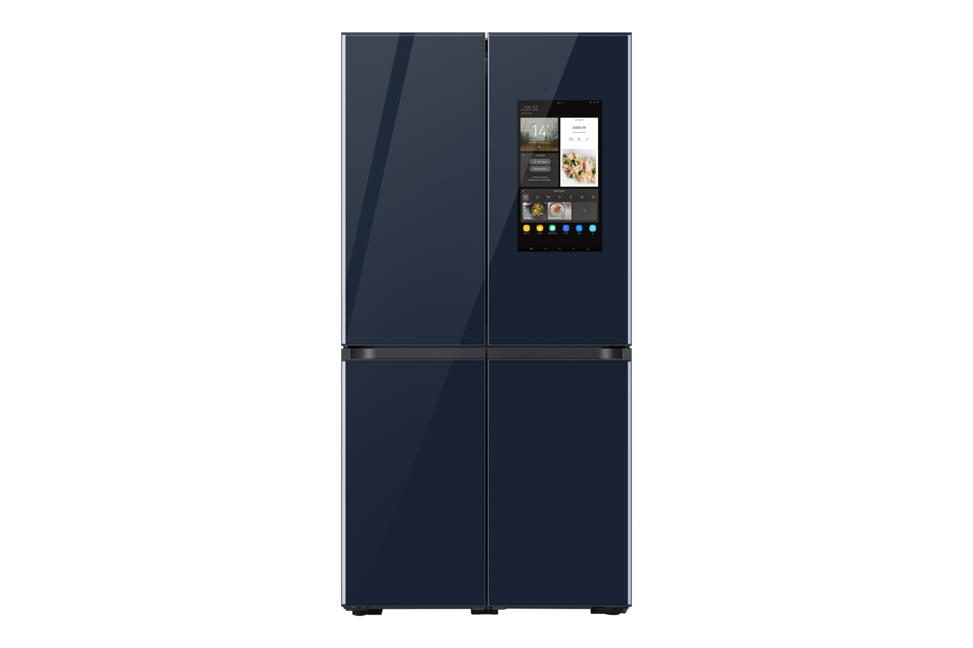 BESPOKE 냉장고 4도어 프리스탠딩 패밀리허브 859 L