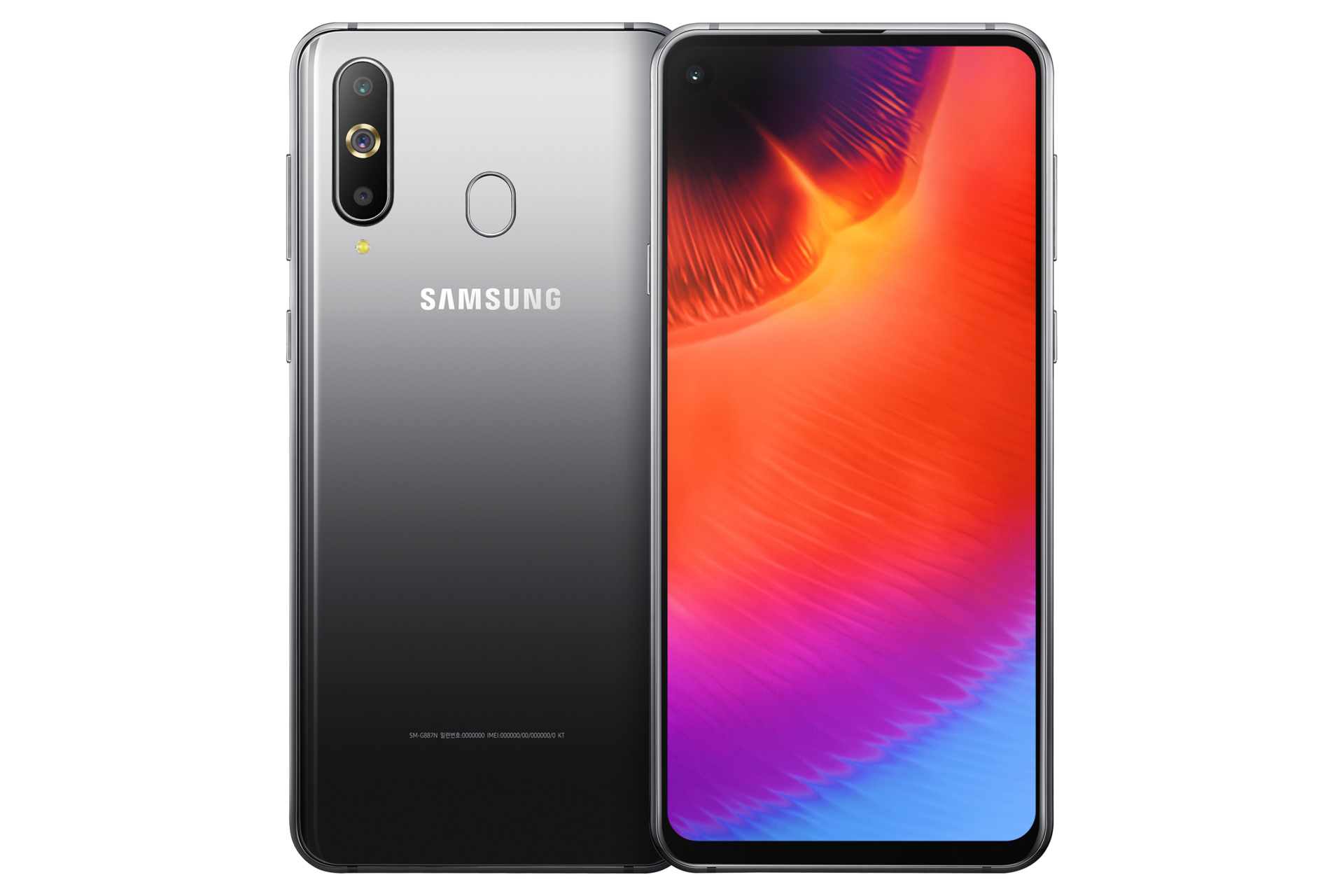 samsung a9 pro transparent back cover