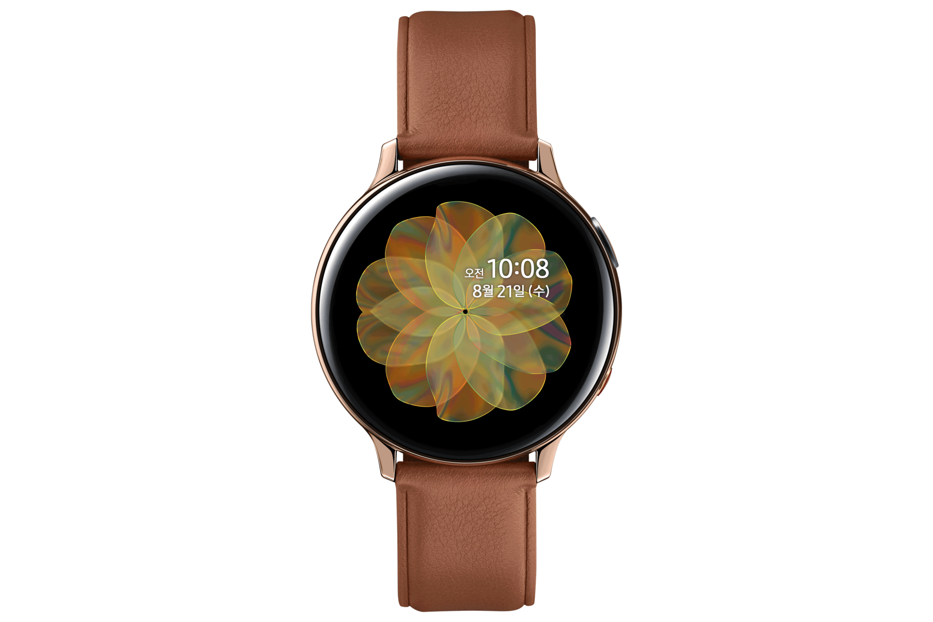 갤럭시 워치 액티브2 44 mm (LTE) 스테인리스 - 골드 대표 이미지