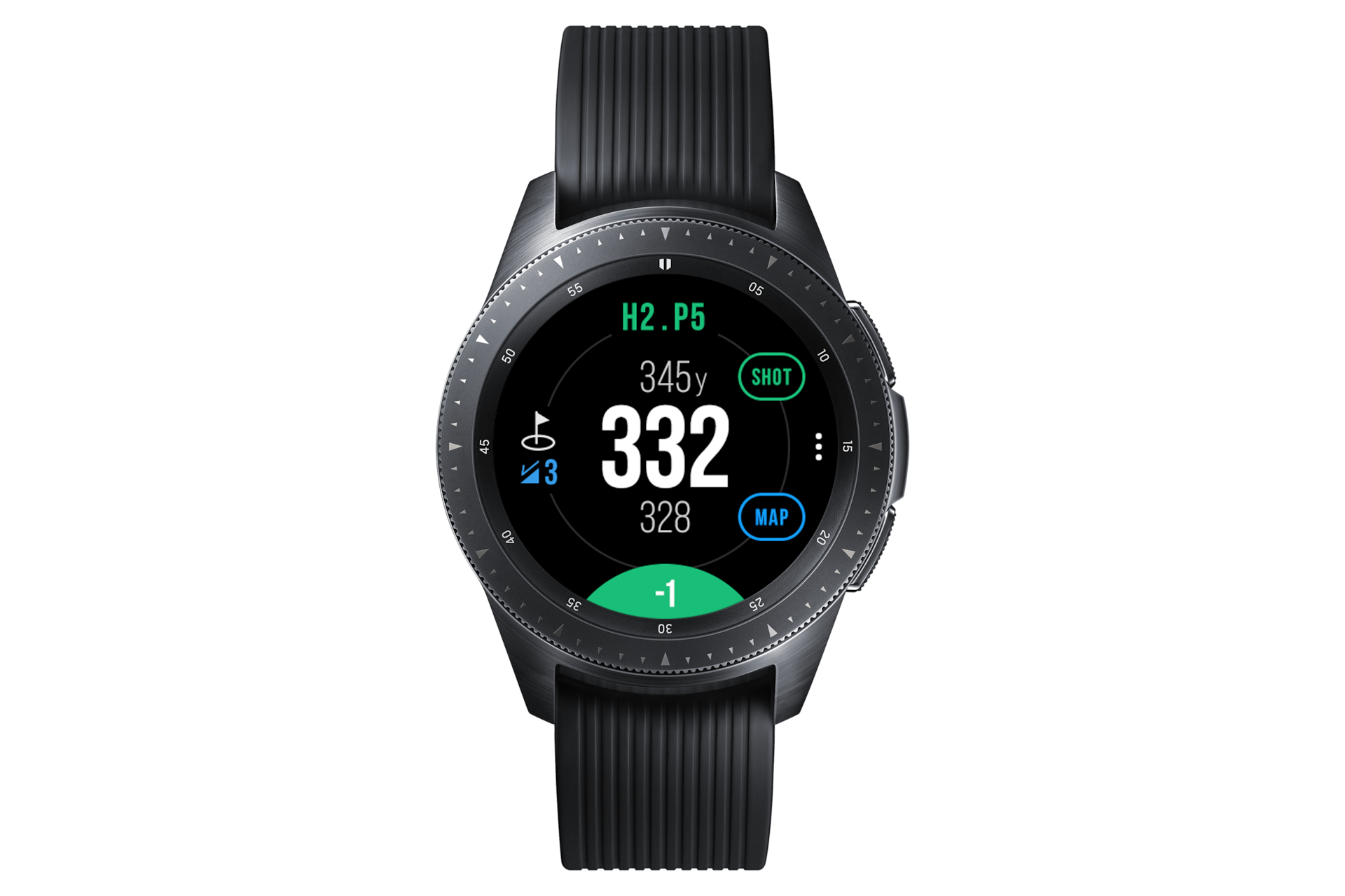 갤럭시 워치 골프 에디션 42 mm BT (블루투스) | SM-R810NZKAK01 | Samsung 대한민국