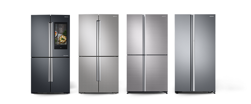 셰프컬렉션, T9000, H9000, F9000의 정면 이미지가 순서대로 보여진다.