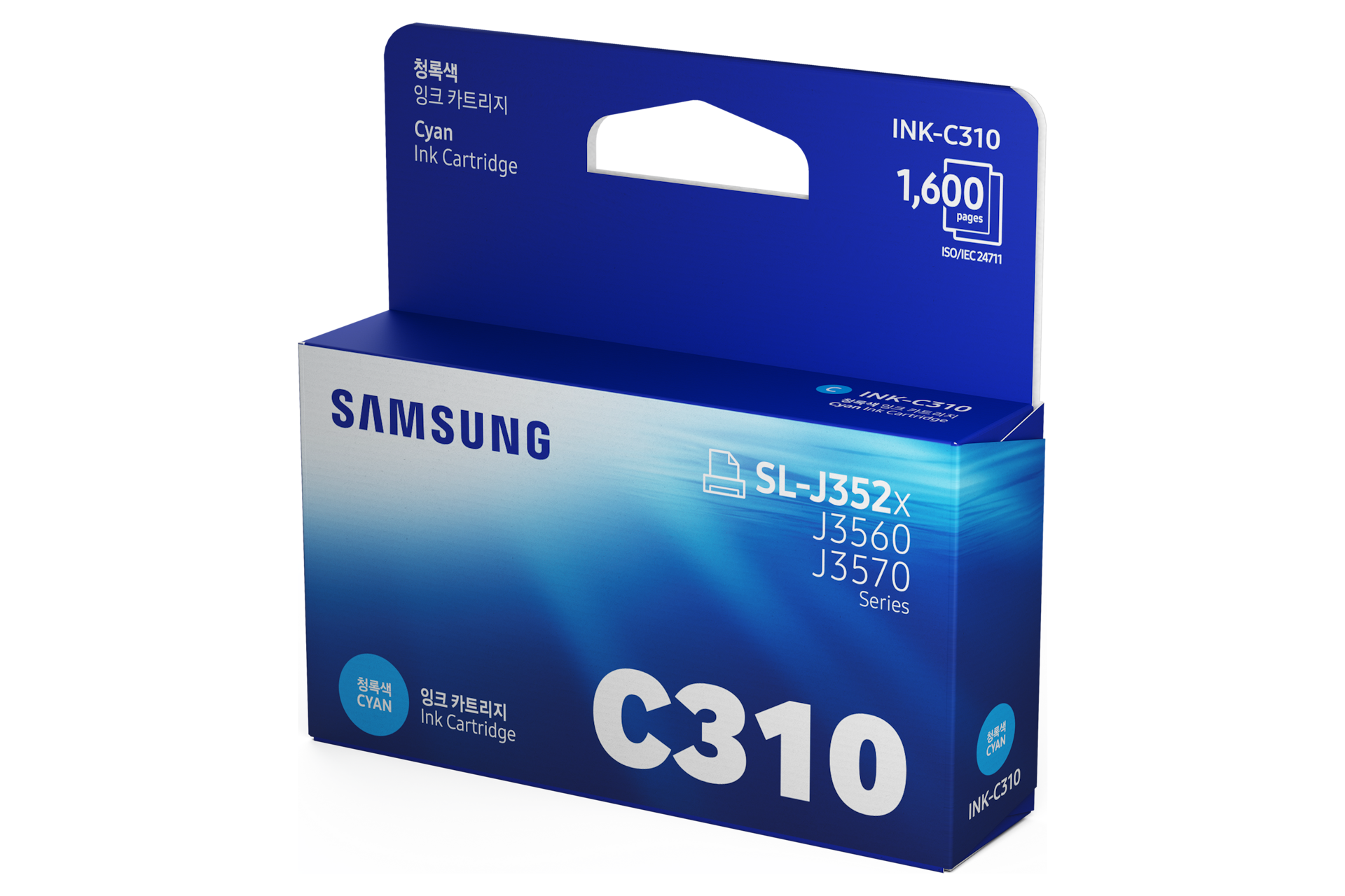 잉크젯프린터 잉크 1,600매 블루 박스