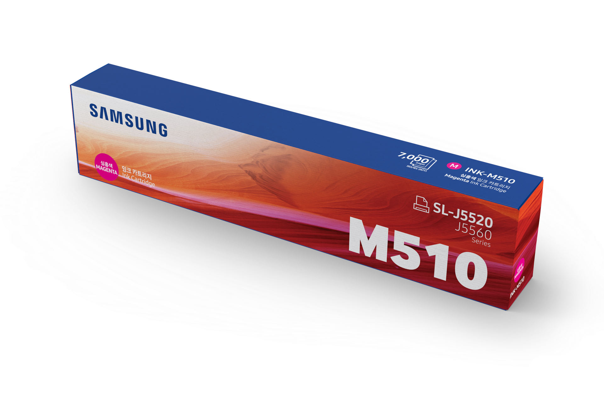 잉크젯프린터 잉크 7,000매 마젠타 박스 이미지