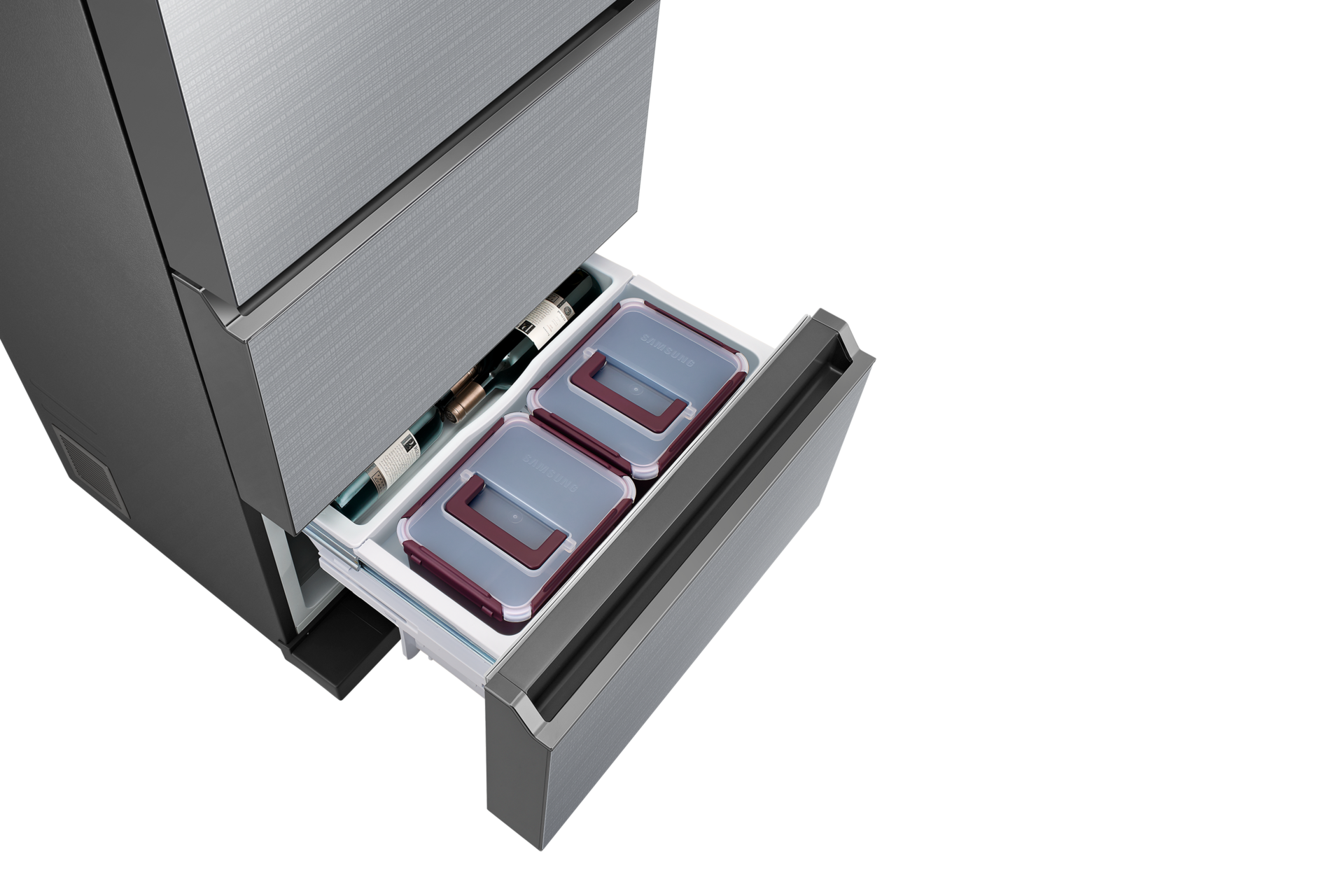 아이시클 앞면 왼쪽 45도 하칸 서랍 열림 확대