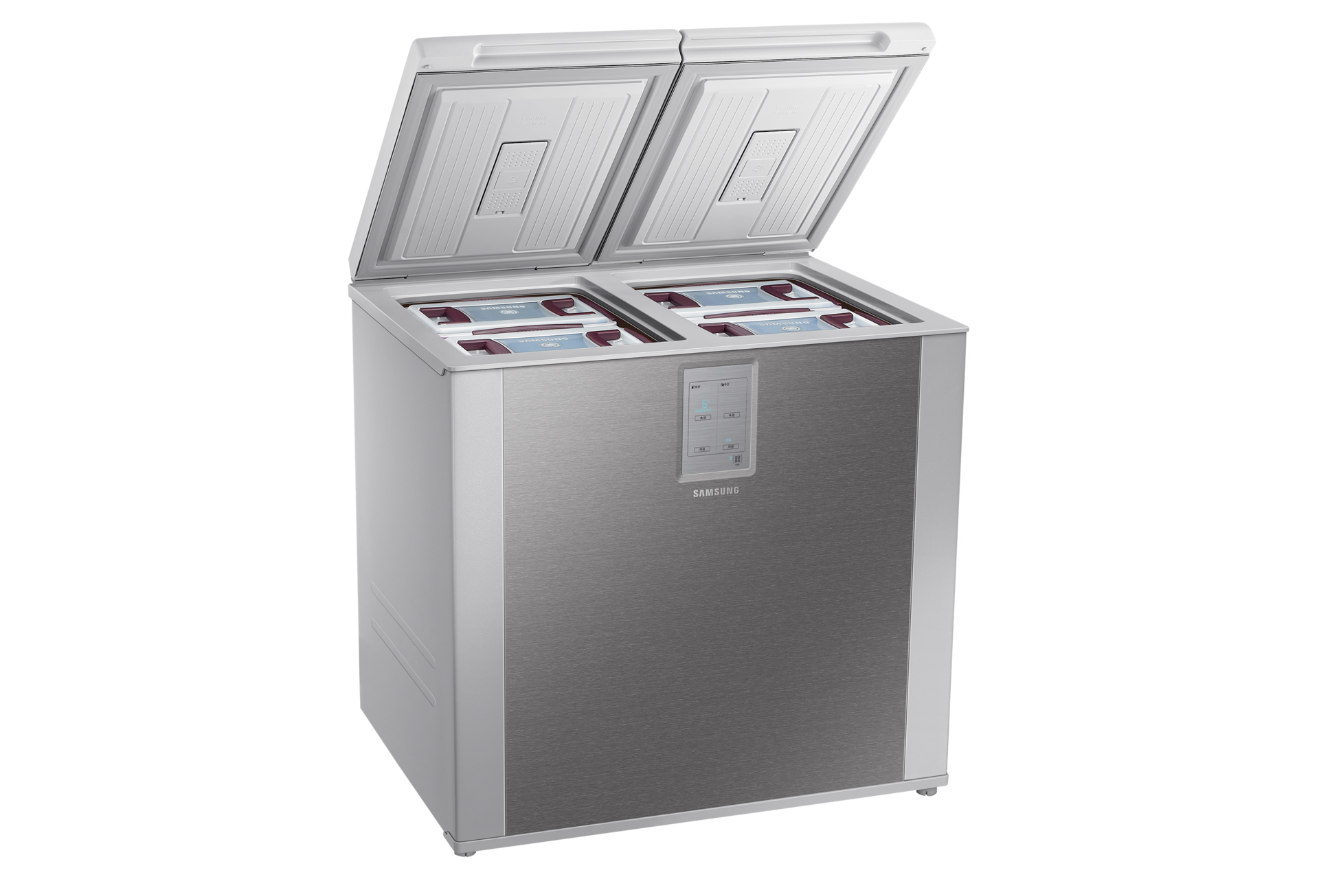 제품 왼쪽 30도 양쪽 도어 열림 