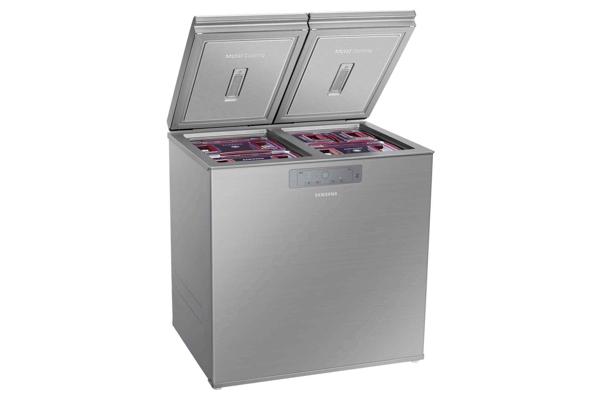 제품 왼쪽 30도 양쪽 도어 열림 