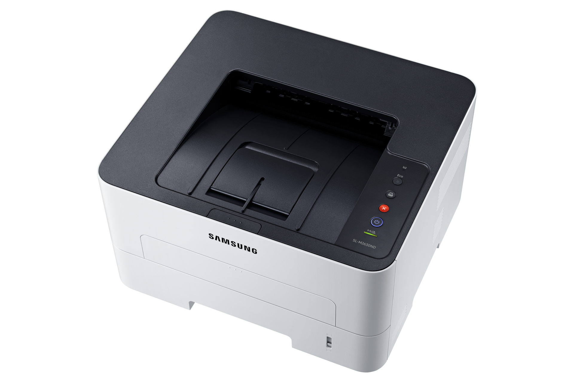 흑백 레이저 프린터 26 ppm 화이트 제품 탑 뷰