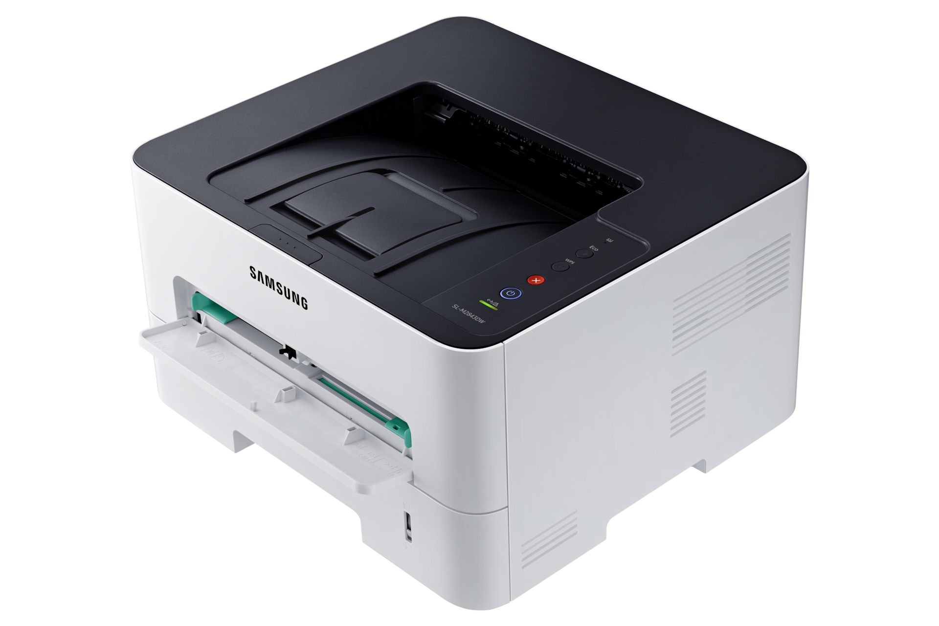 제품 우측 30도 용지함 뚜껑 열린 이미지