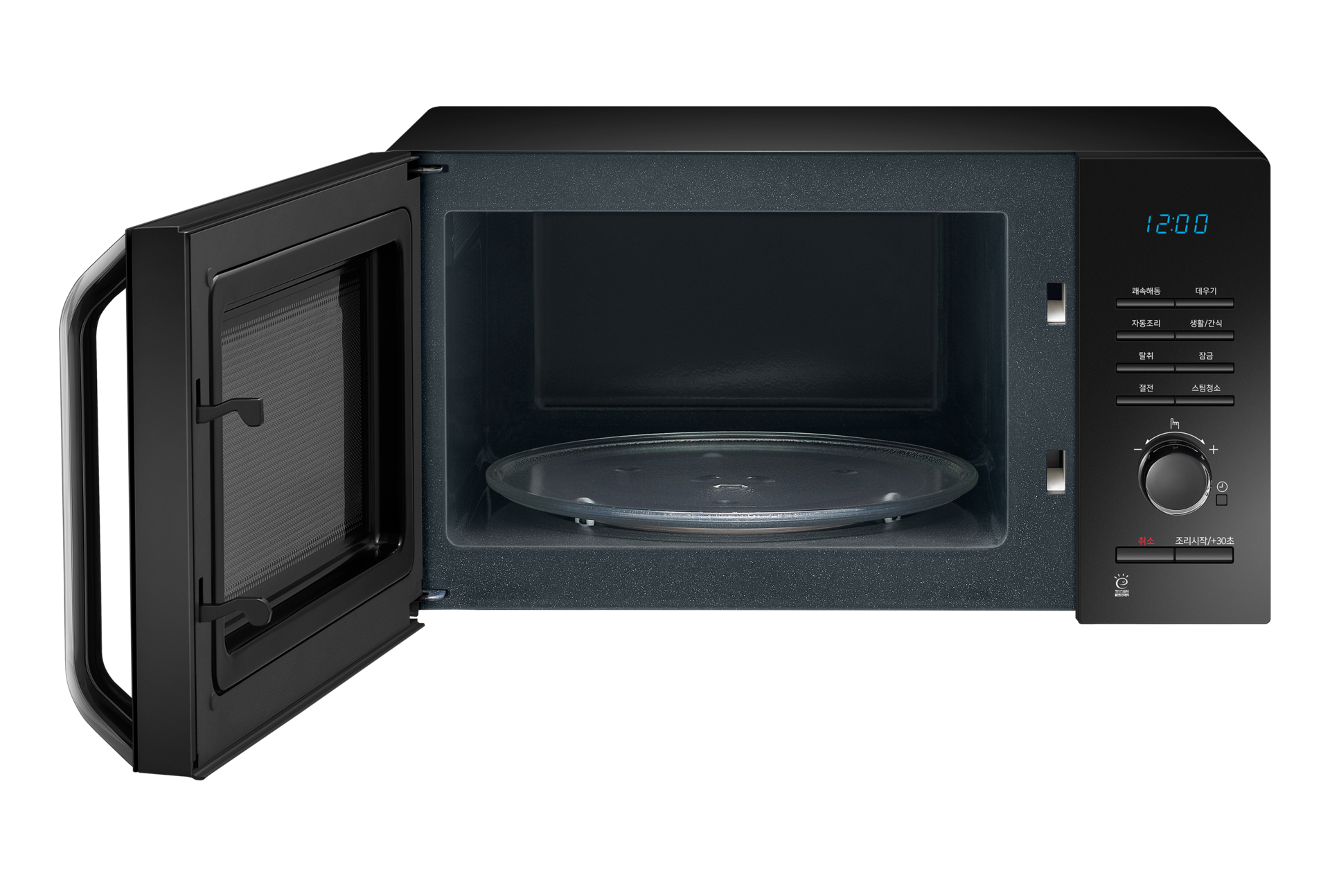 제품 앞면 도어 열림