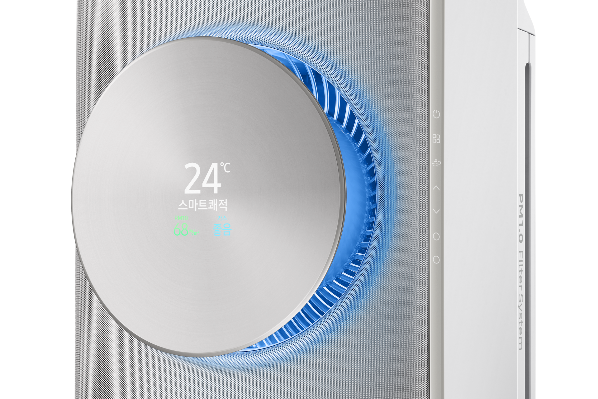 그레이 정면 바람문 확대