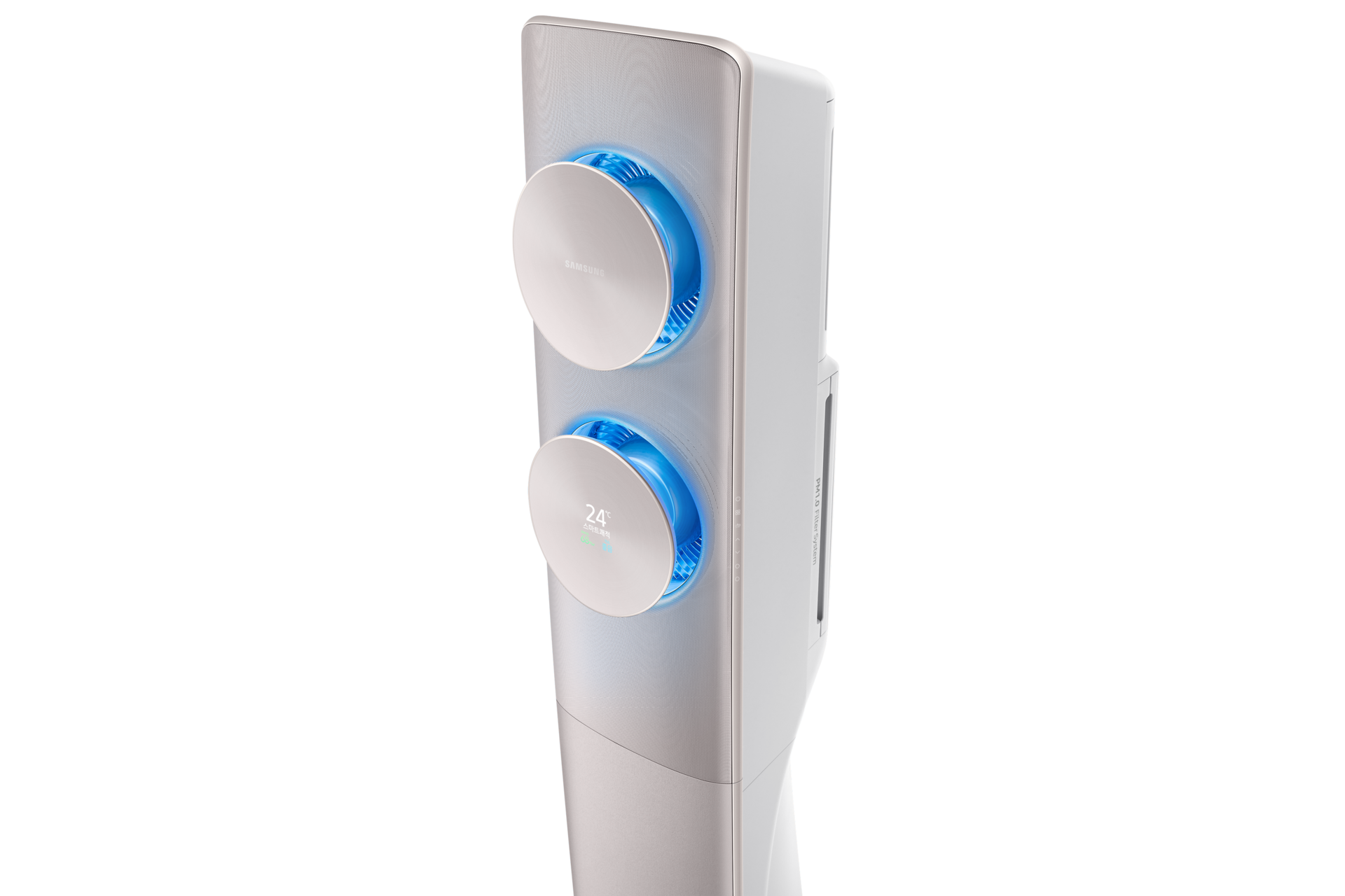 골드 정면 왼쪽 60도 위 30도 전원 켜짐