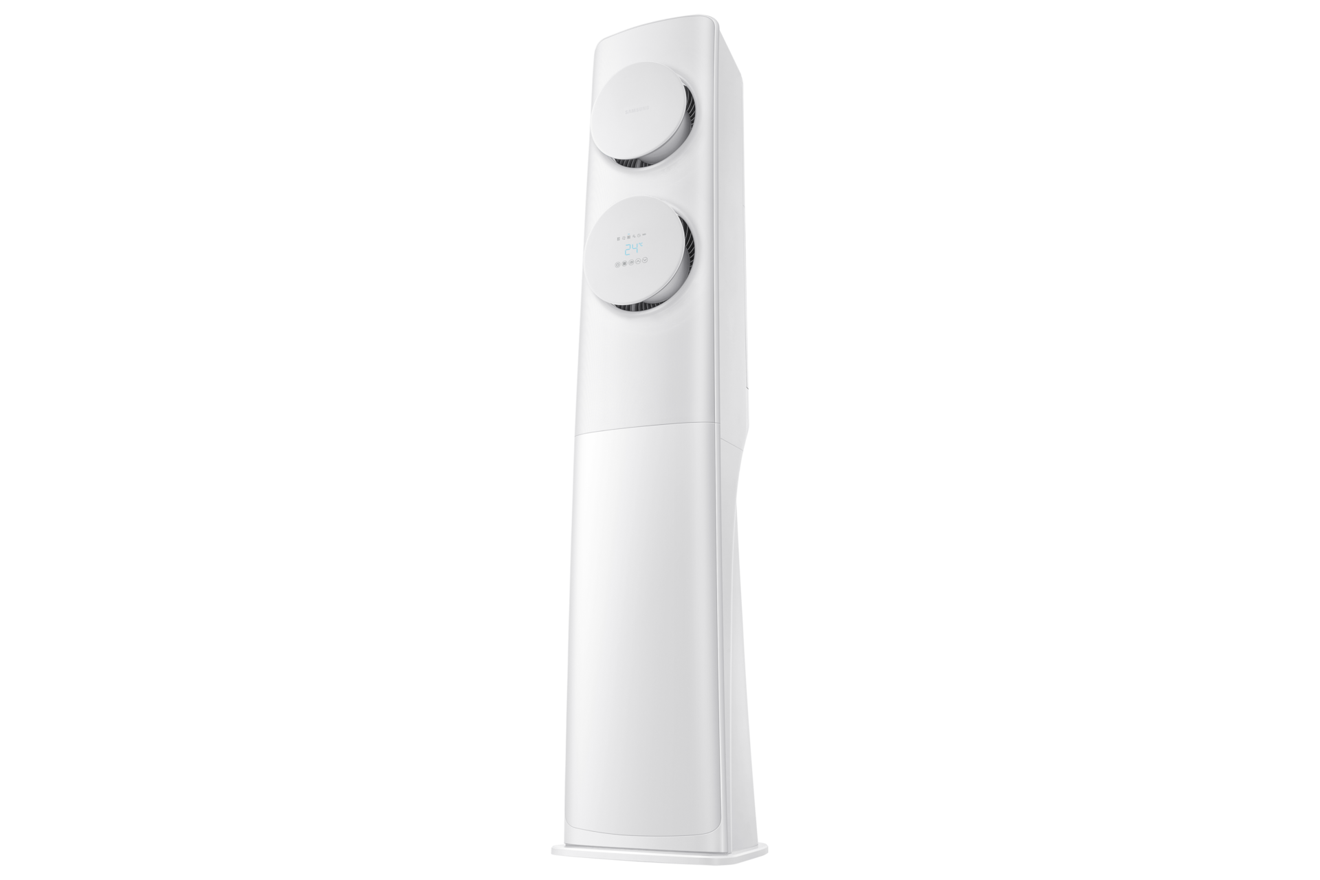 화이트 정면 왼쪽 45도 아래 10도 전원 켜짐