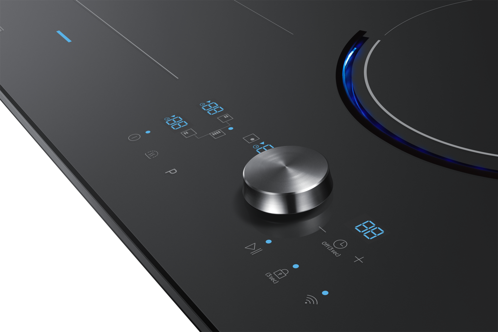 전기레인지 디스플레이 확대