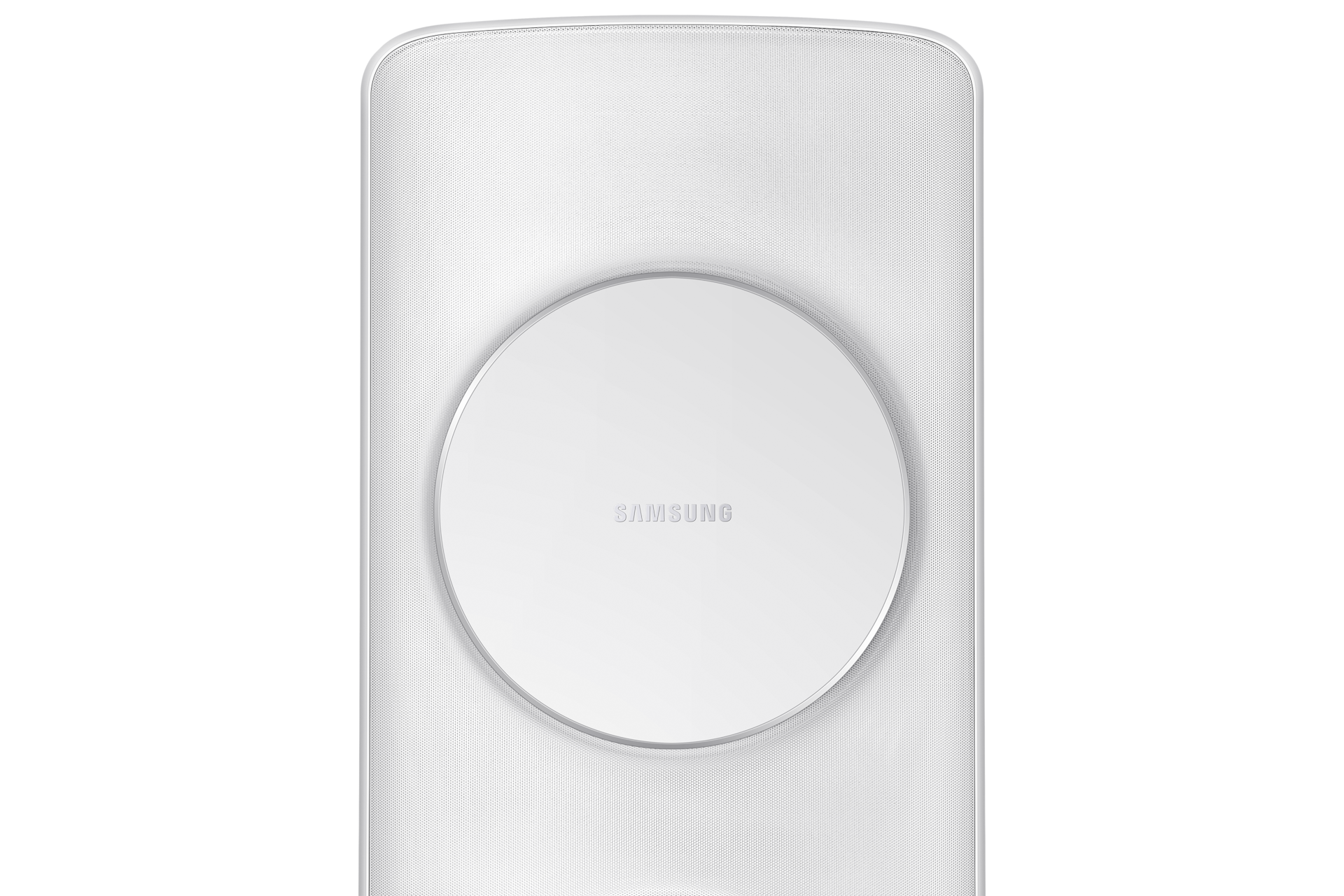 화이트 정면, 전원 켜짐, 상단 바람문 1개 확대