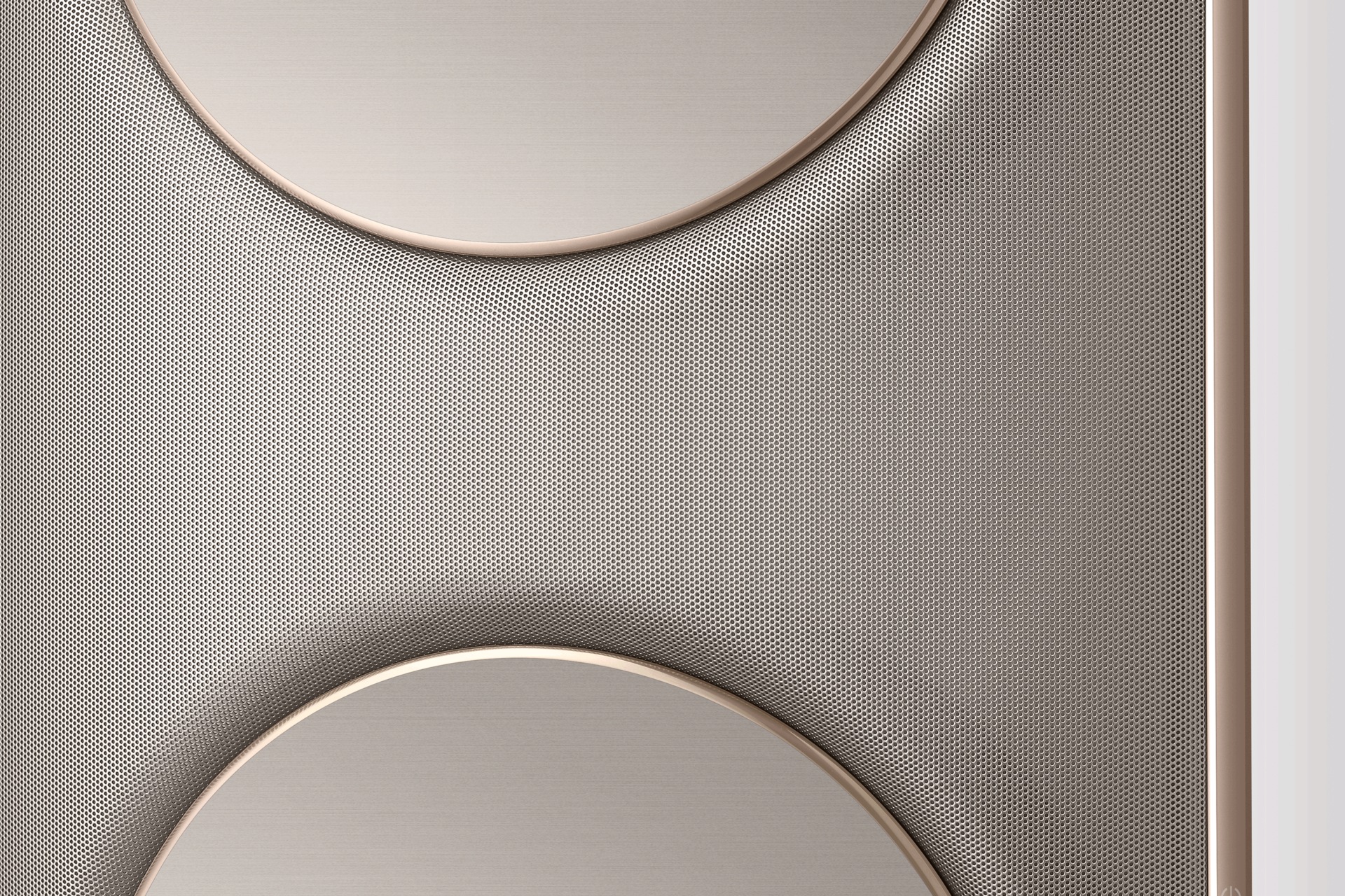 노블티타늄 정면, 바람문 1구, 2구 사이 확대