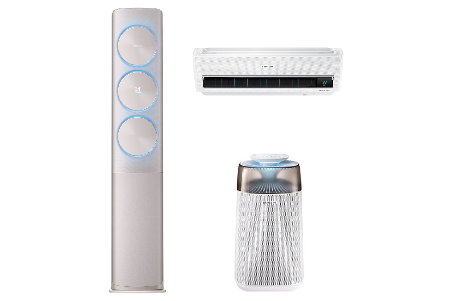 스탠드에어컨, 벽걸이에어컨