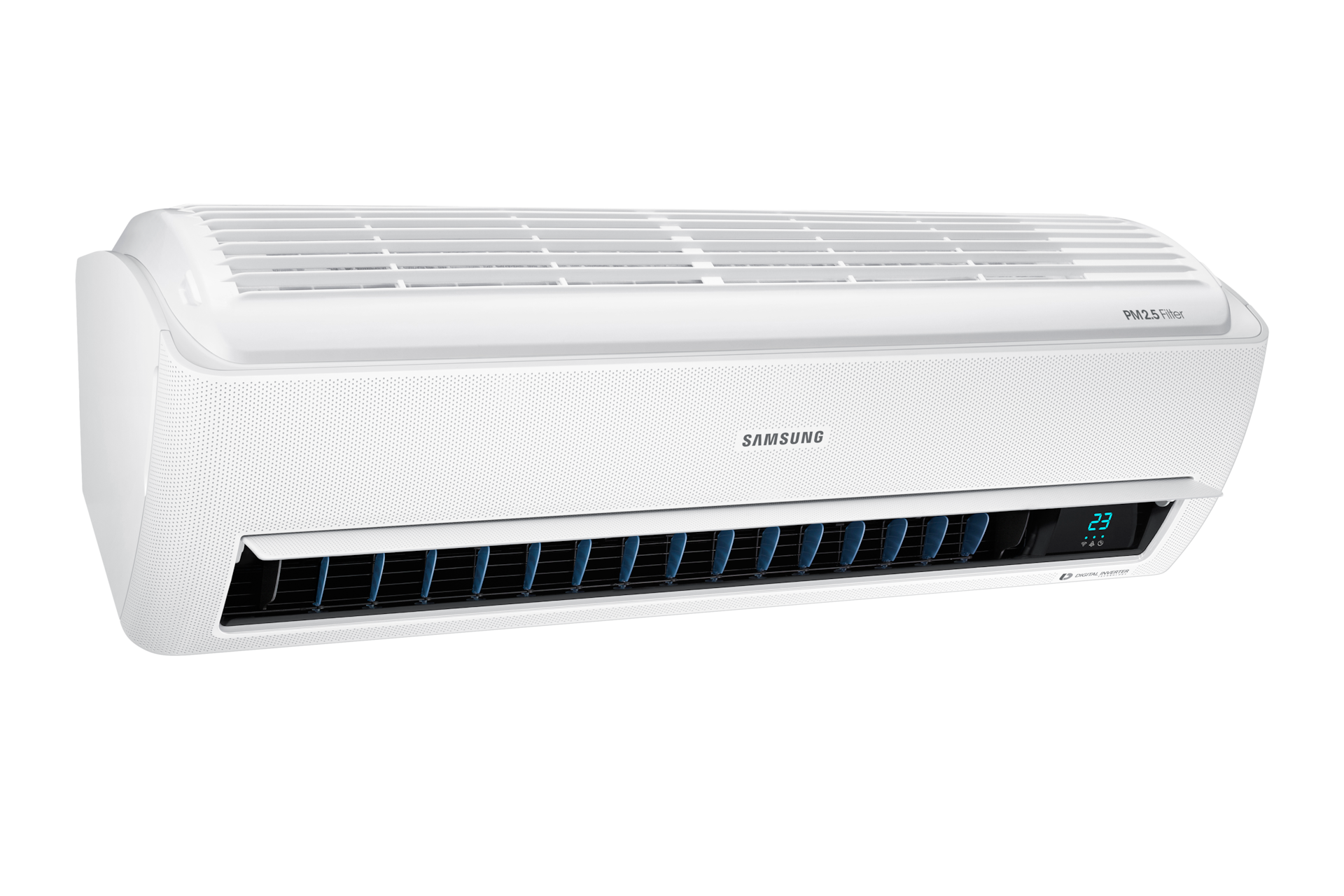 화이트 정면 왼쪽 30도 바람문 열림