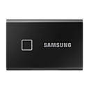 외장 SSD T7 Touch USB 3.2 Gen 2 2 TB (블랙) 제품 정면 (터치 비활성화)