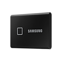 외장 SSD T7 Touch USB 3.2 Gen 2 2 TB (블랙) 제품 좌측 회전 이미지 (터치 비활성화)