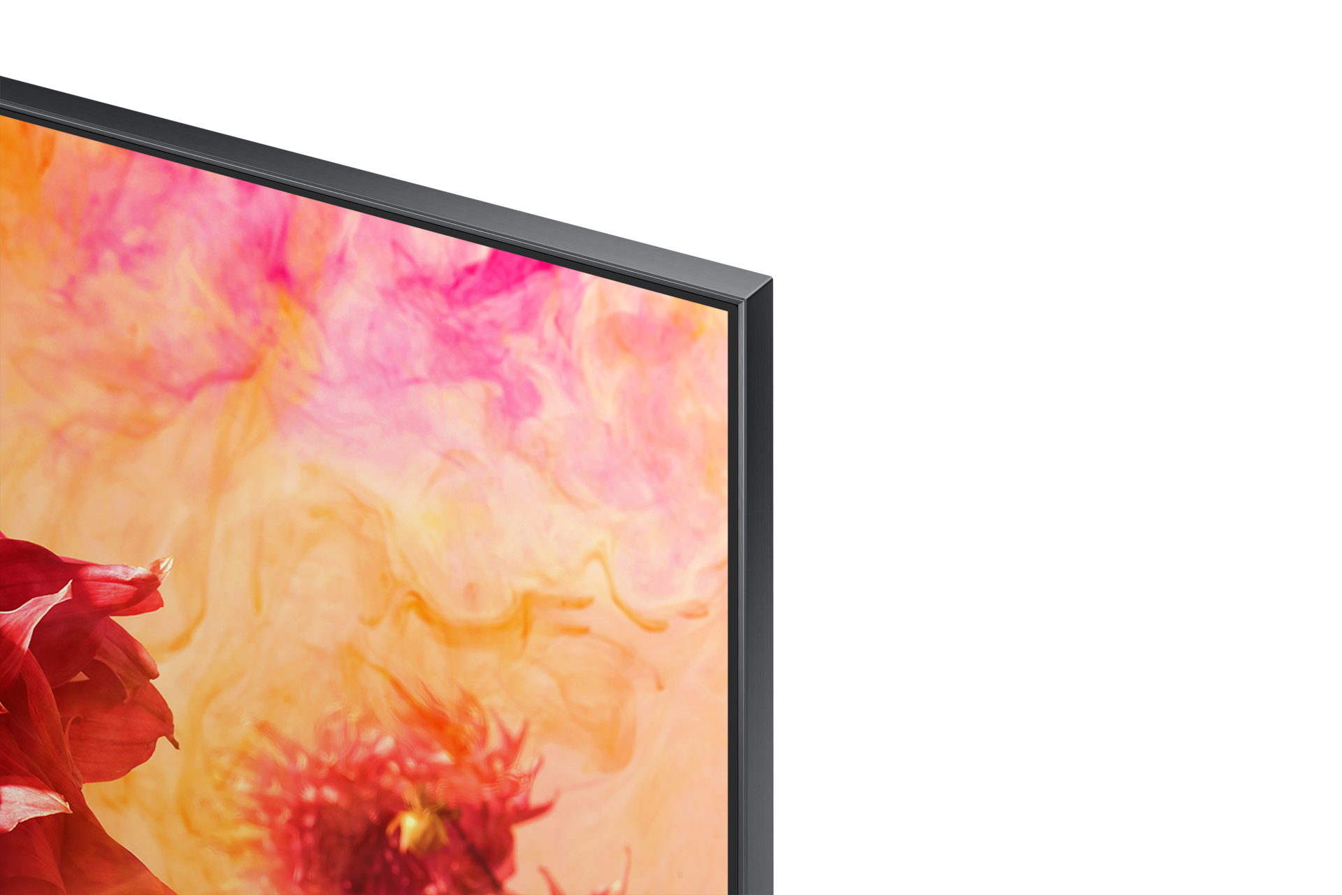 제품 오른쪽 베젤 확대 모습