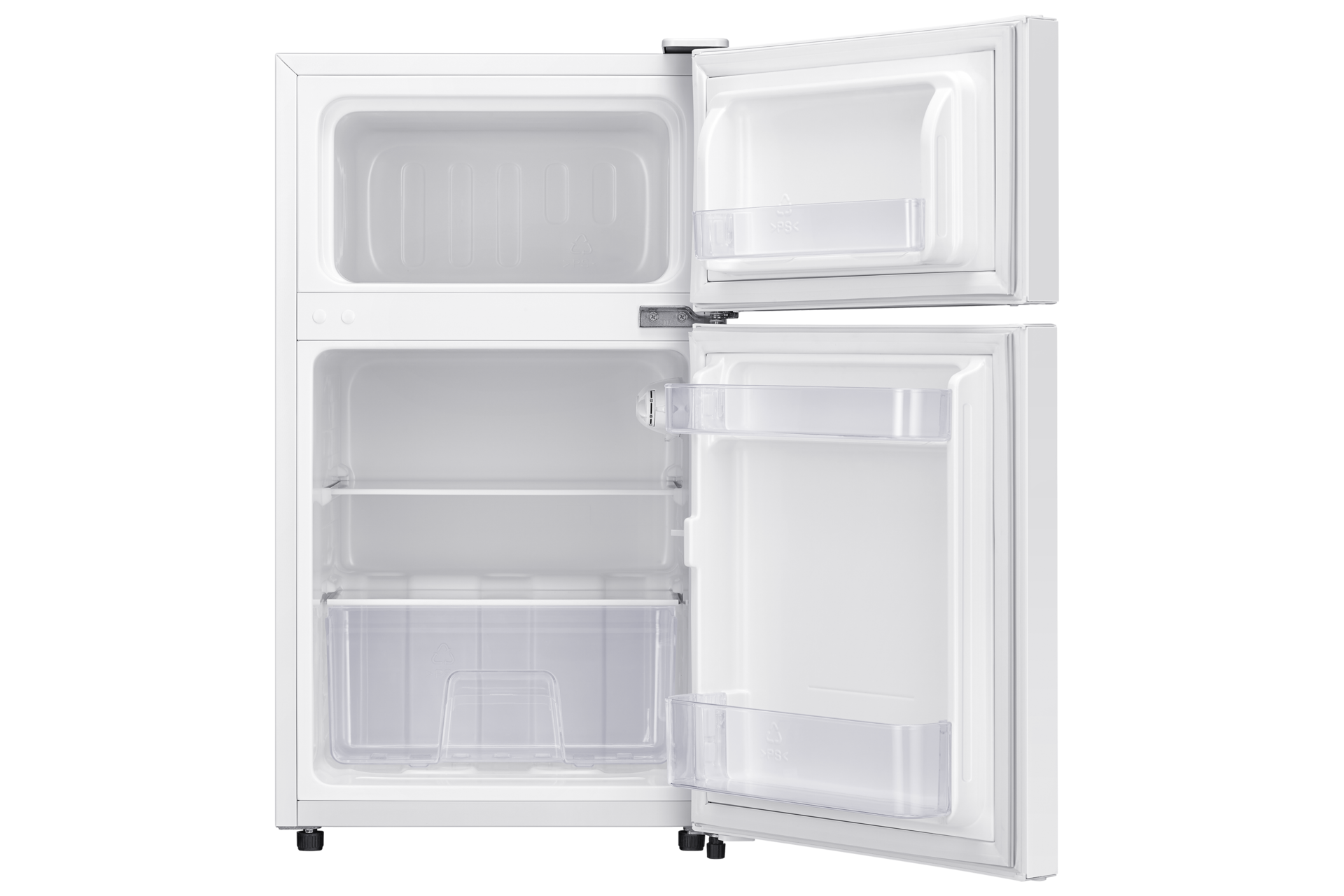 화이트 앞면 전체 문 열림 내용물 없음