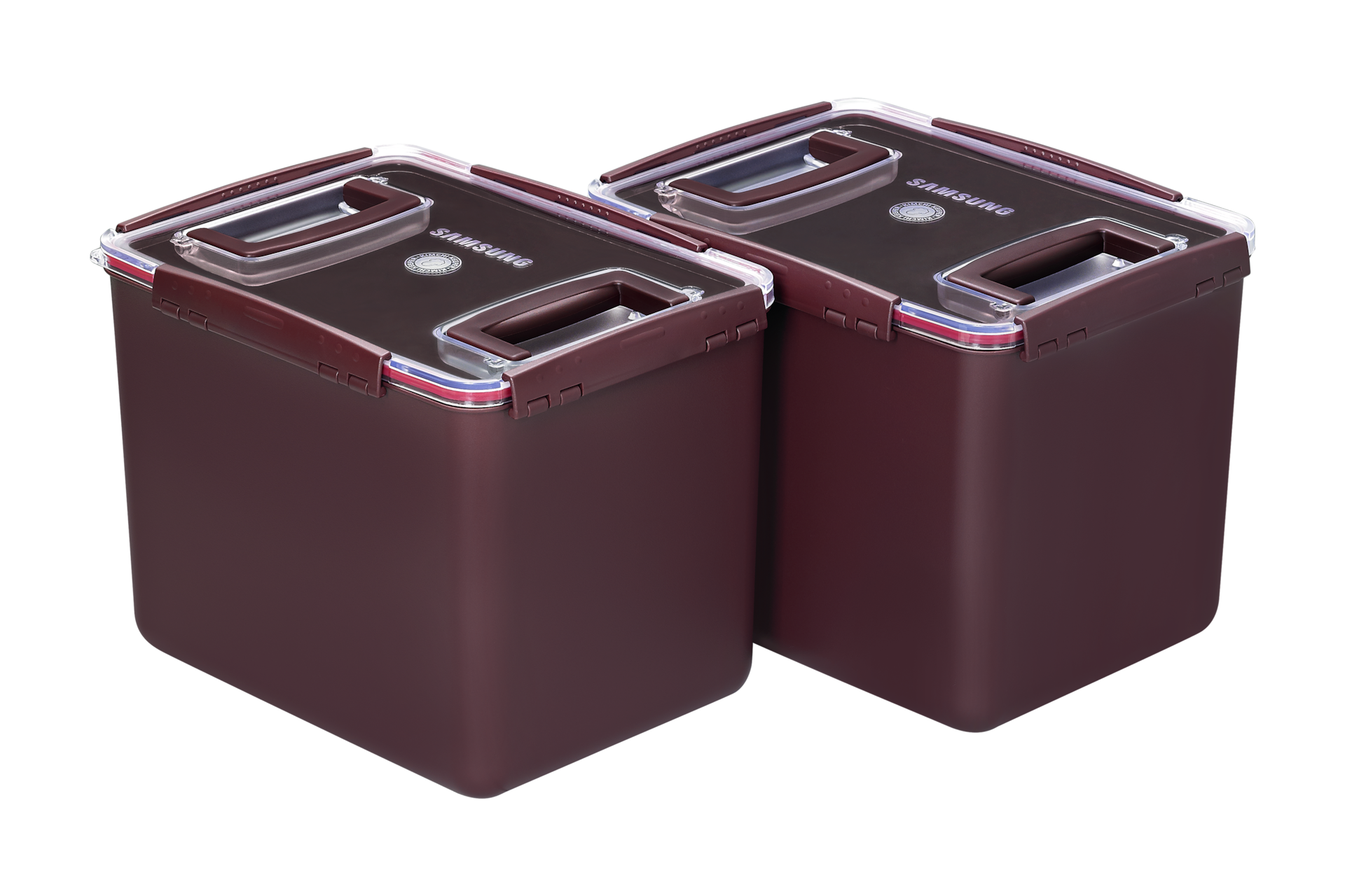 레드 오른쪽 30도 김치통 2개