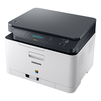 컬러 레이저복합기18/4 ppm 화이트 제품 우상단, 조작부 노출 이미지