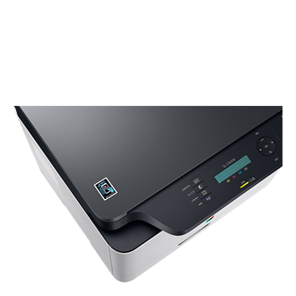 컬러 레이저복합기18/4 ppm 화이트 제품 NFC 영역 확대 이미지