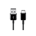 USB A to C 케이블 (2 EA) (블랙) 제품 케이블 확대 이미지 