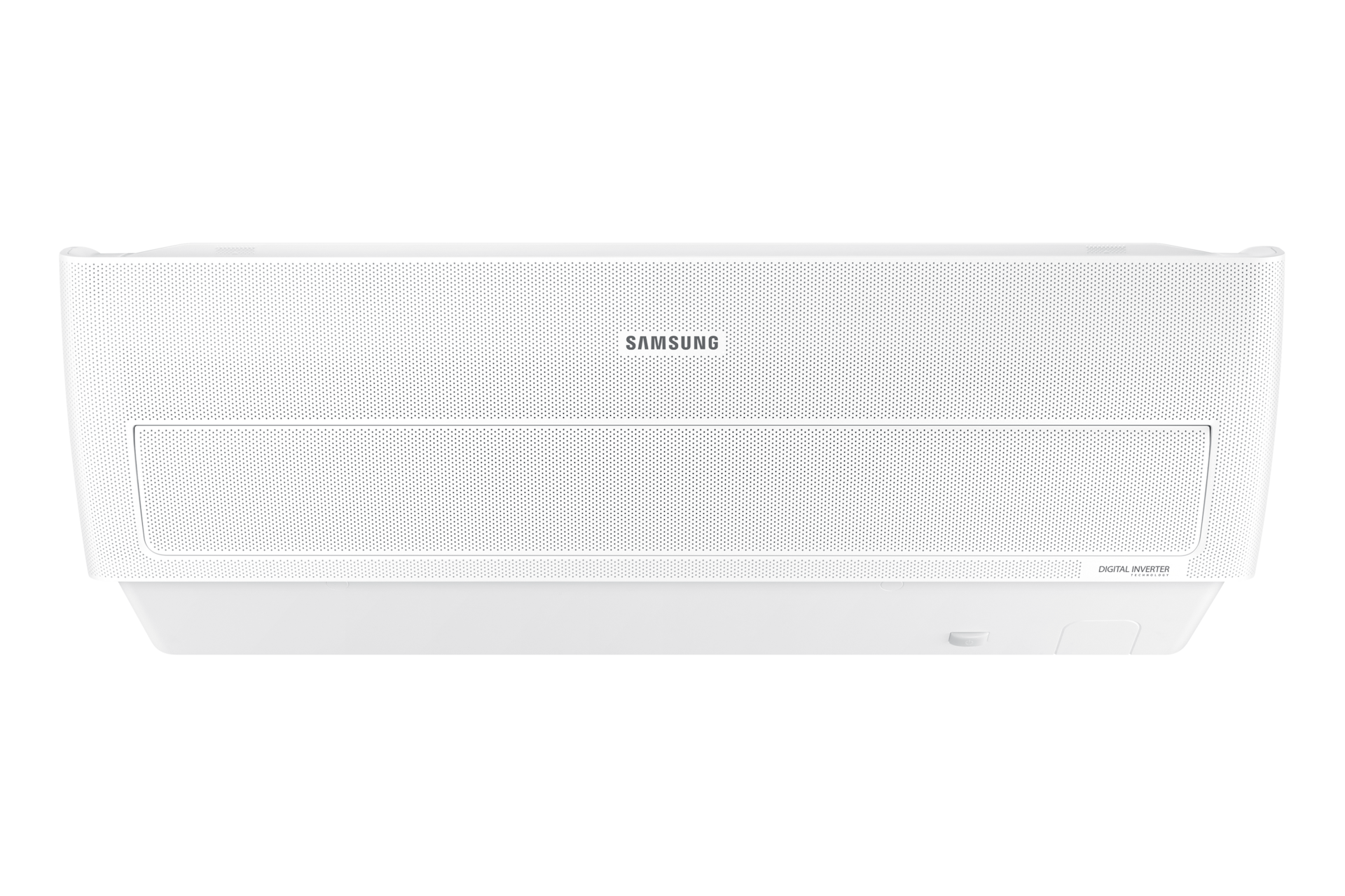 화이트 벽걸이 정면 낮은 각도 컷