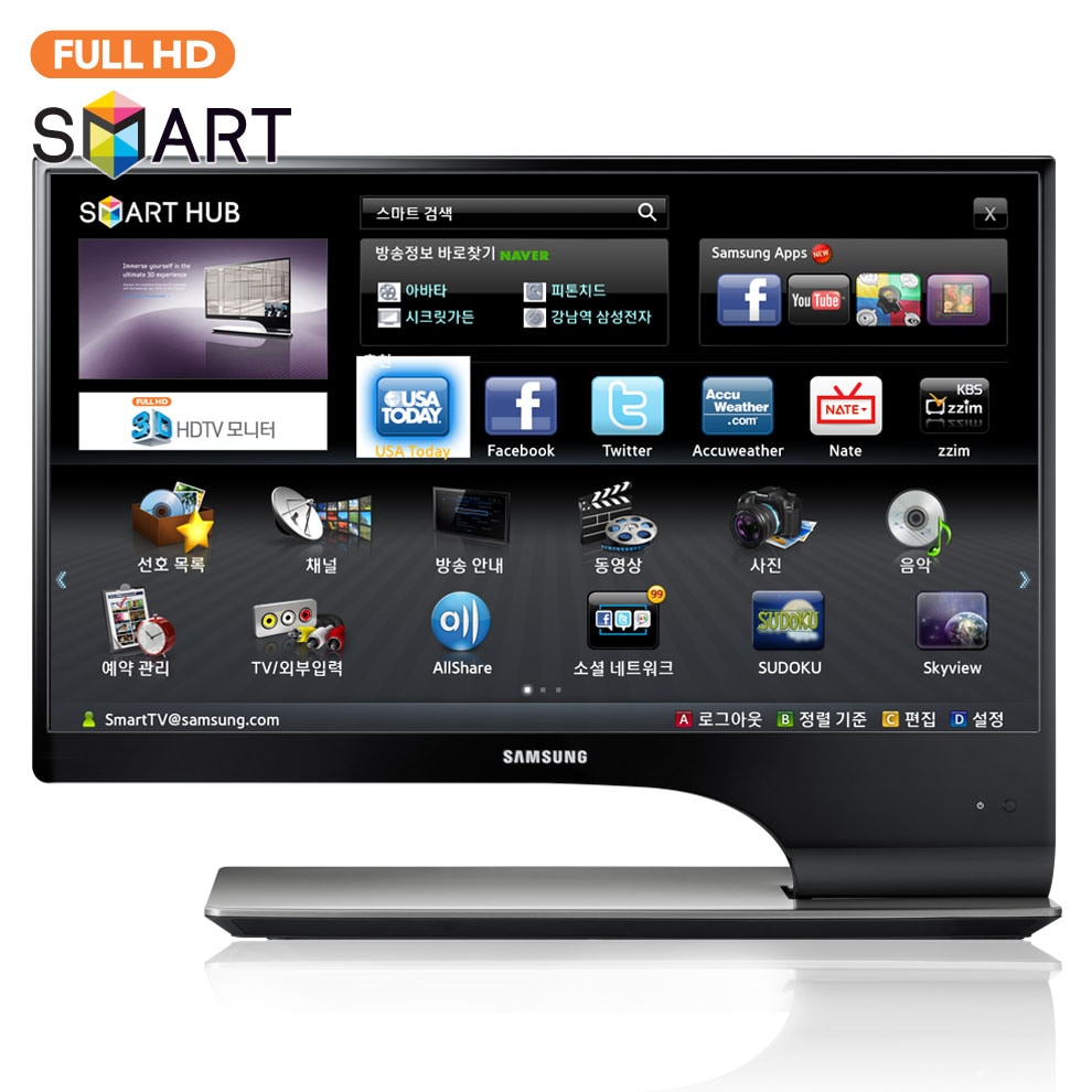 T27A950 
68 cm Full HD 
삼성 스마트 TV모니터