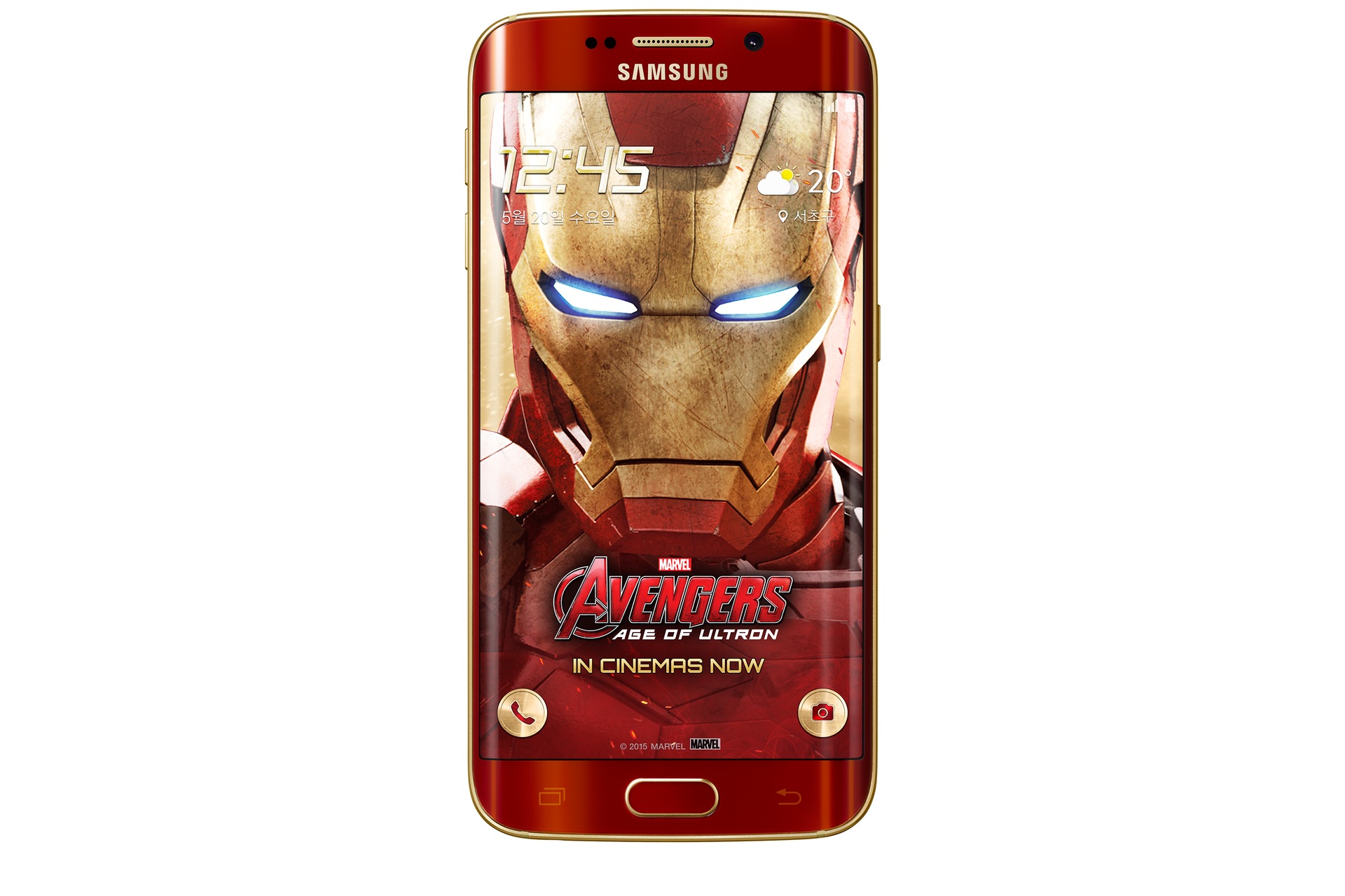 갤럭시 S6 엣지 아이언맨 에디션