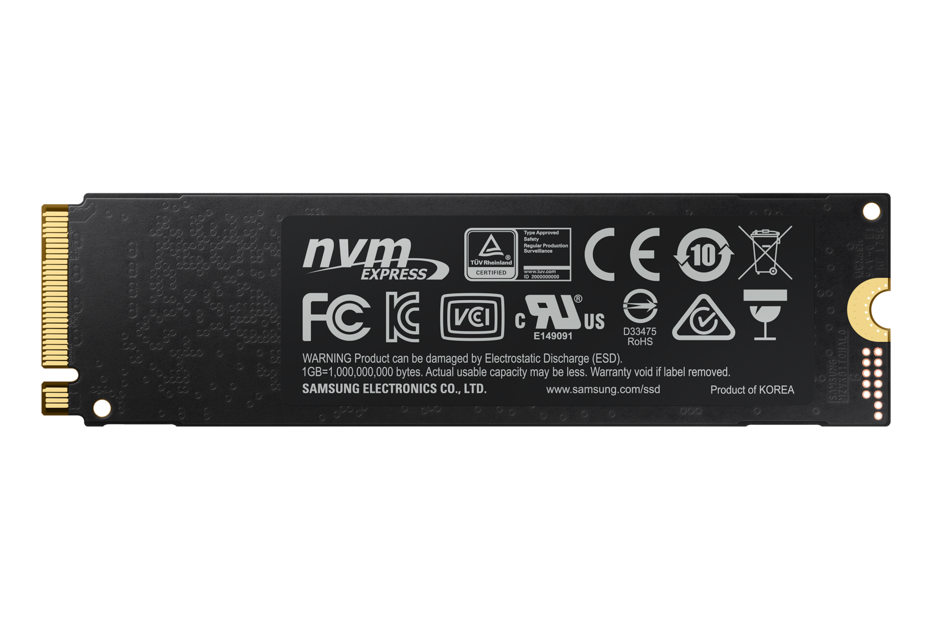 970 PRO NVMe M.2 SSD | MZ-V7P512BW | Samsung Business Singapore