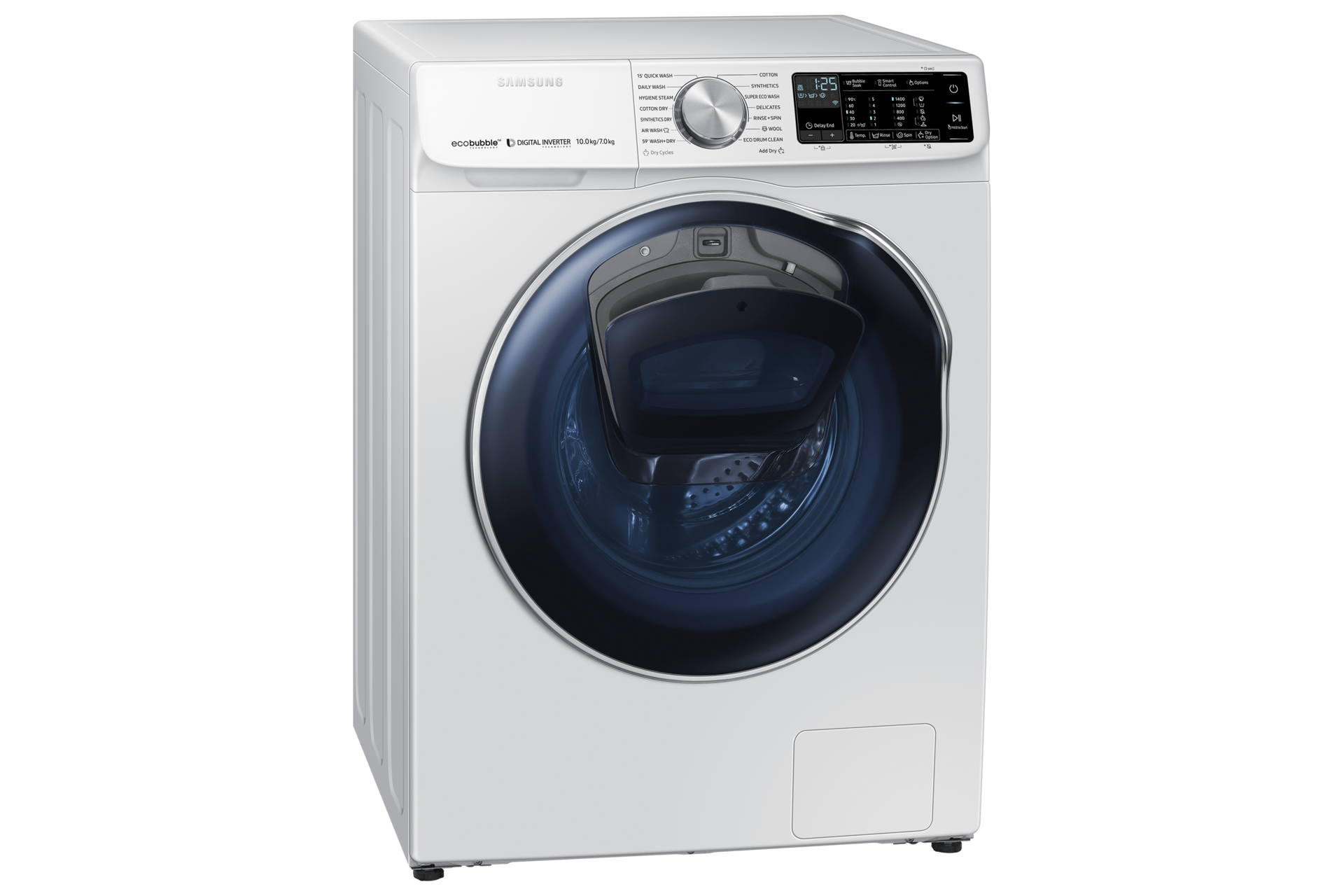 Samsung Front Load Washer Dryer Combo (10kg, 4 Ticks, WD10N64FR2W/SP)