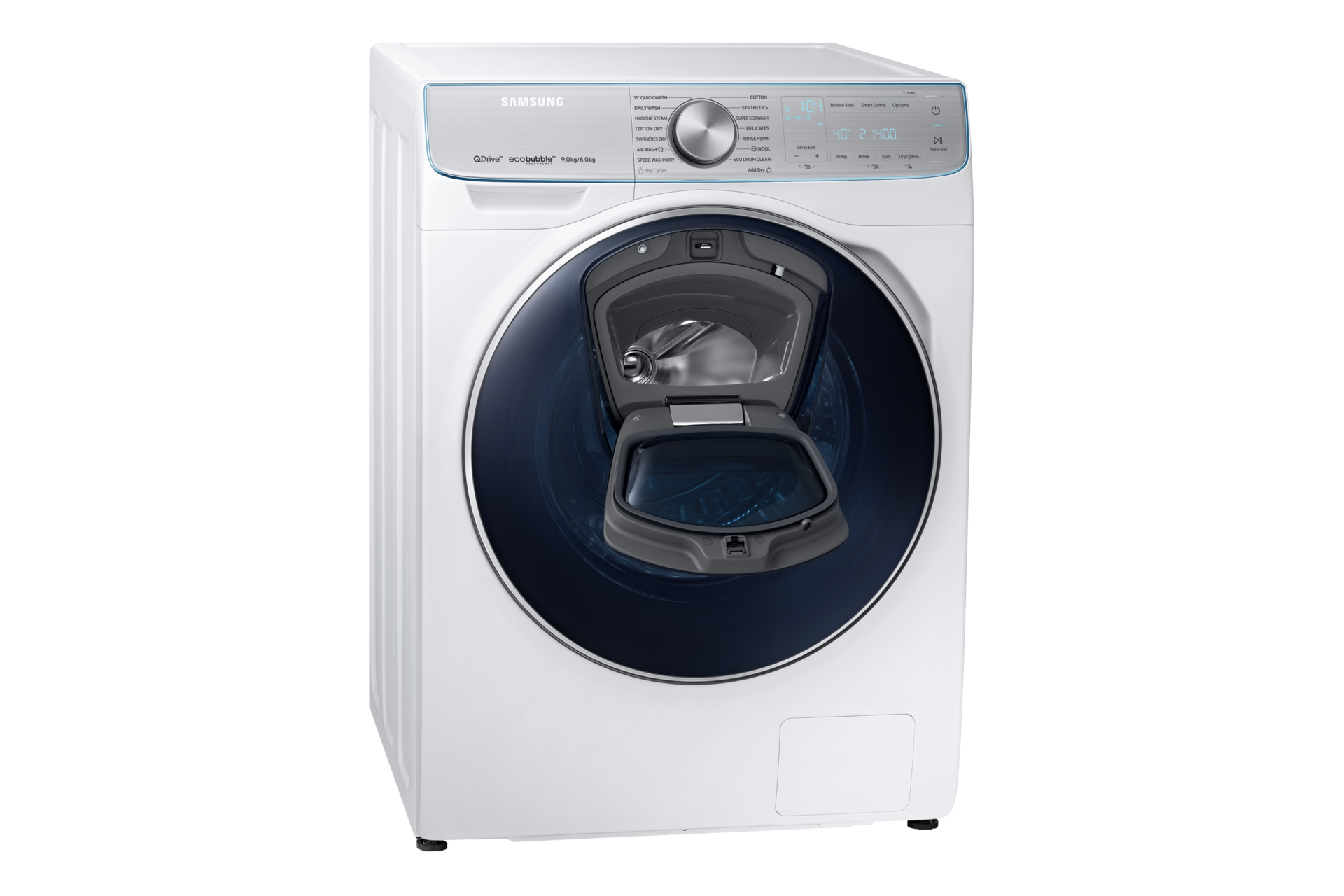 Samsung QuickDrive™ Front Load Combo Washer Dryer (9kg, WD90N74FNOR/SP)