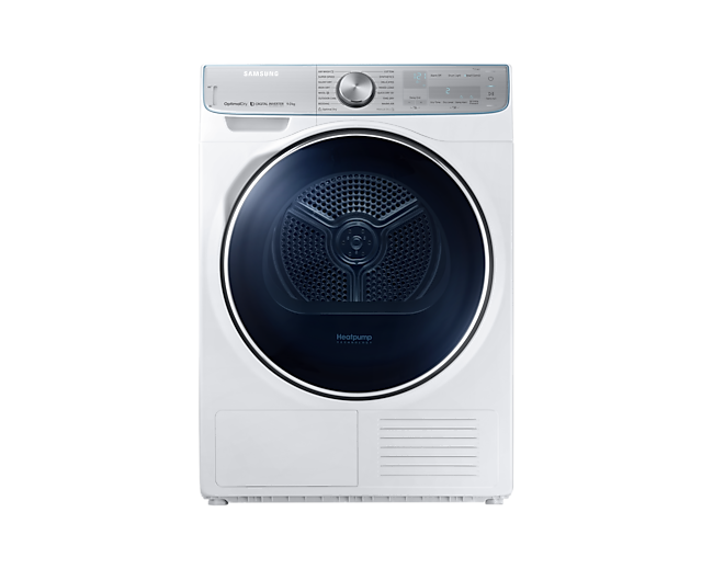 Samsung Dryer 9Kg  front white