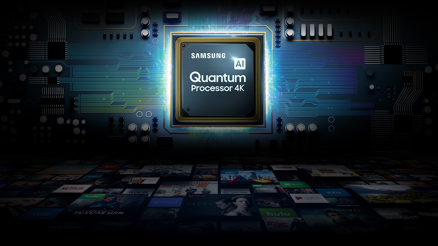 Quantum Processor 4K on Samsung Smart TV
