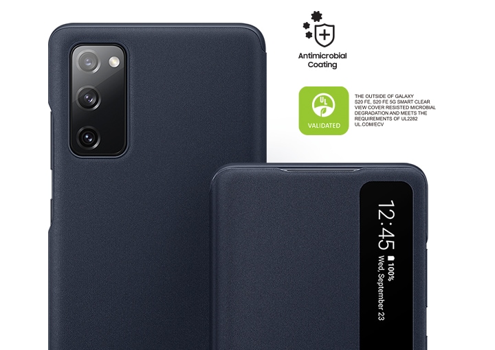 Flip Cover S20 Cover Original Smart Clear View Cover Cover Galaxy