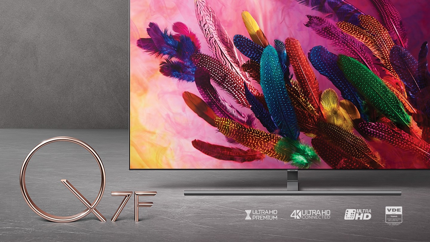Samsung QLED Q7F 4K Smart TV 2018 Q7F blend of style and performance