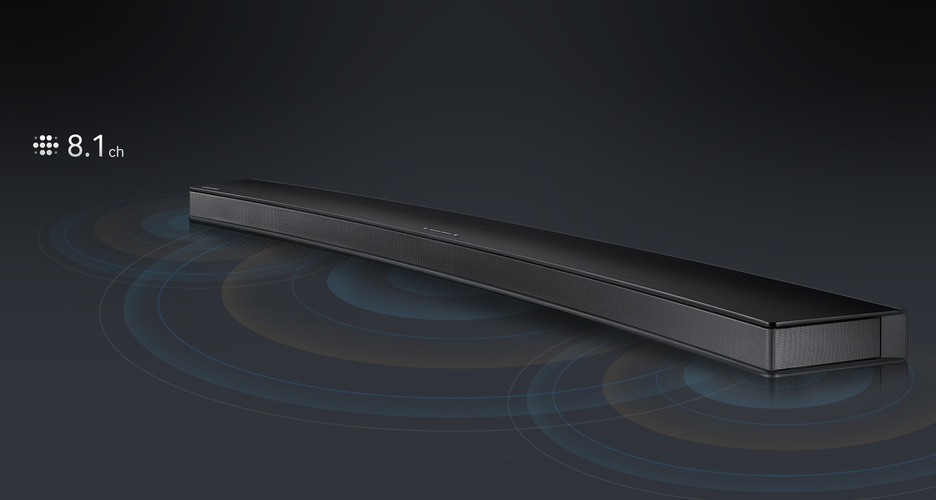 320 W 8.1 Ch Curved Soundbar J7501 HWJ7501/XS Samsung Singapore