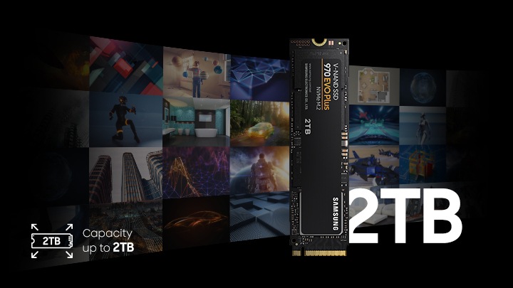 970 EVO Plus NVMe M.2 SSD 2TB | MZ-V7S2T0BW | Samsung Business