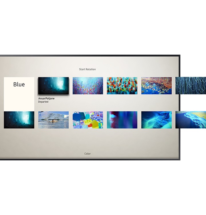 Samsung Frame Smart TV with simple-to-use interface