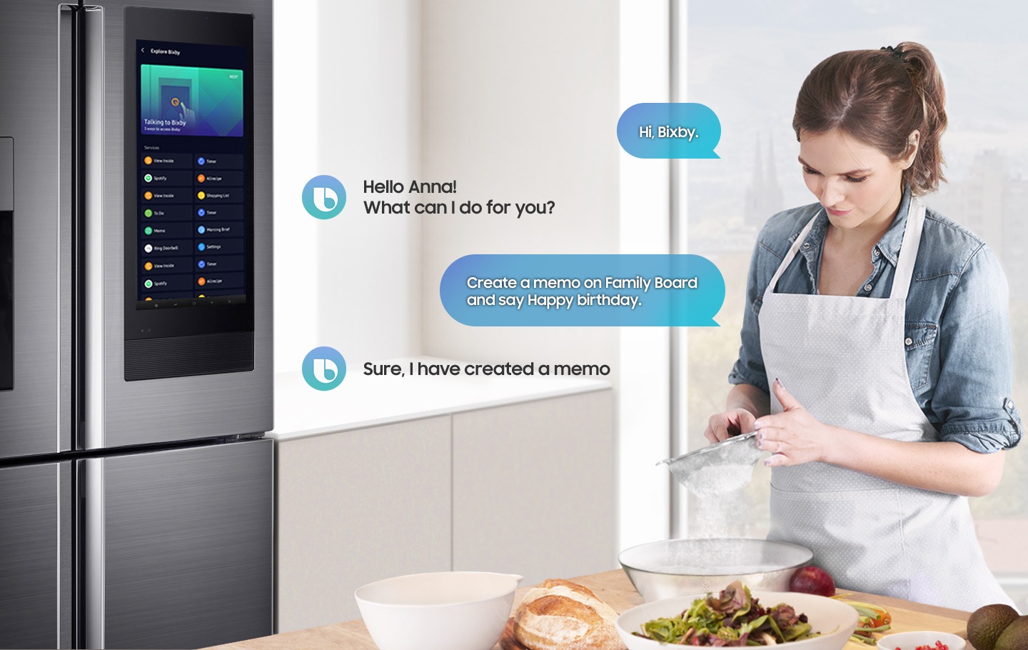 Family Hub Smart Fridge 550l Black Specs And Price Samsung Sg