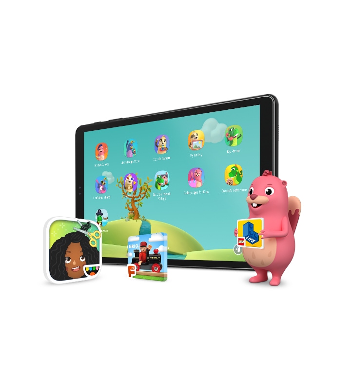 samsung galaxy tab a 10.5” with galaxy apps for kids