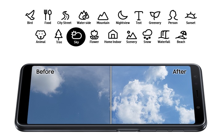 specs of samsung a7 2018