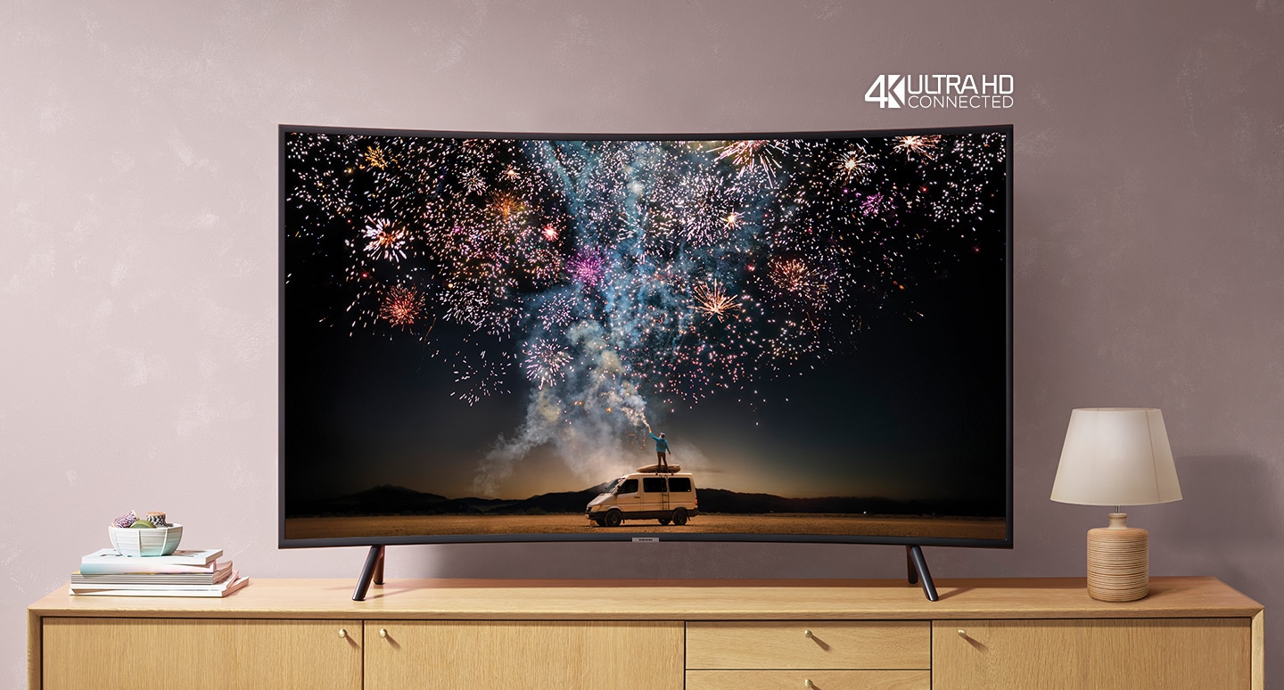 Samsung 4K UHD Curved Smart TV (RU7300)