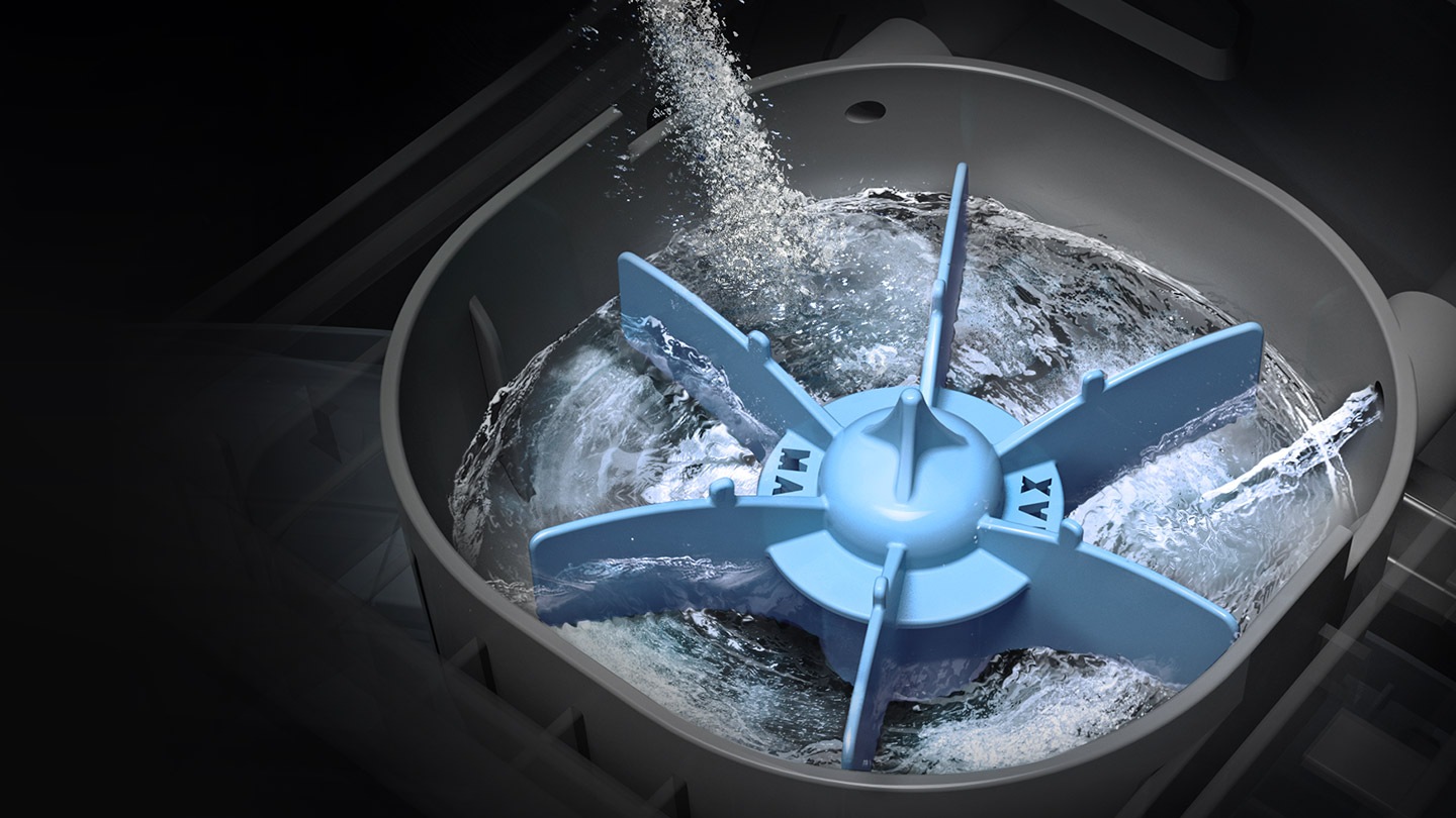 Samsung top load washing machine with Magic Dispenser