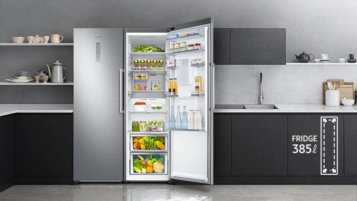 Samsung 1-Door Refrigerator (385L, 4 Ticks, RR39M71357F/SS) Price