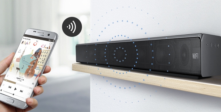 samsung soundbar iphone